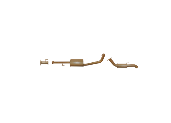 Toyota Prado 120 Series 4L V6 Petrol 2002 to 2009 - Single 2 1/2" CAT Back Kit