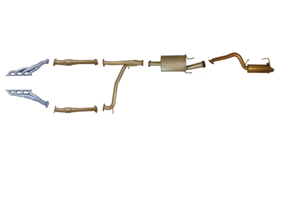 Nissan Patrol Y62 5.6 Litre V8 2017-Current (Series 4-5) - Single 3" With Headers, Cats, Wiring Extensions and Engine Light Adaptors Kit