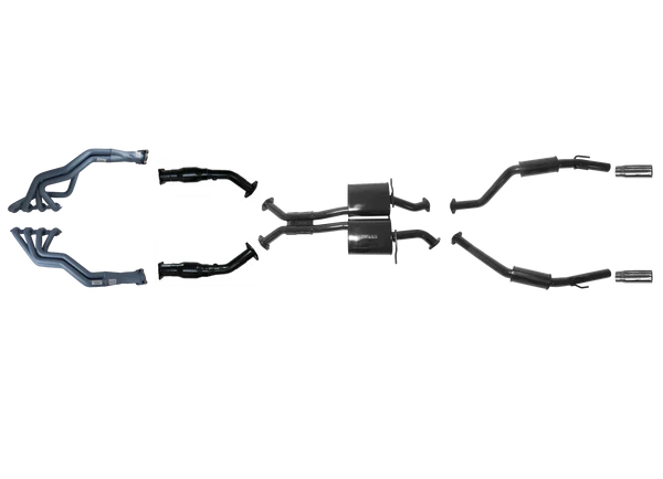 Holden 2005 - 06 CV8Z Monaro Duel Outlet 1 7/8 Tuned Headers 2 1/2 Inch System