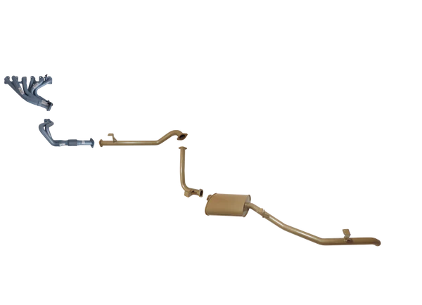 Toyota Landcruiser Troopy 75 Series 6 Cyl 4.2L Non Turbo - Single 2 1/2" with EGR Headers Kit.