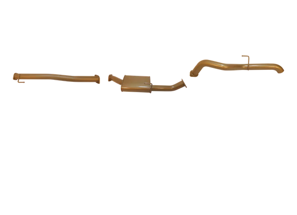 Nissan Navara ST/ST-X D23 2.3L TD March 2015 to current (Factory DPF/Air Purifier Back) - 3" Exhaust Kit