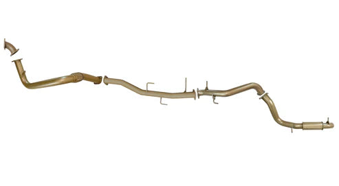 Mitsubishi Pajero NP (4M41T) 3.2L Turbo Diesel Nov 2002 to Oct 2006 - 3 Inch Turbo Back Exhaust System with Rear Resonator