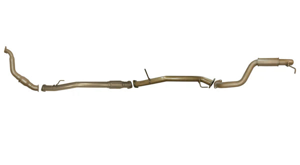 Mitsubishi Challenger PB/PC 2.5L (4D56T) 2009-2015 Manual - Single 3" Exhaust System with Cat and Resonator