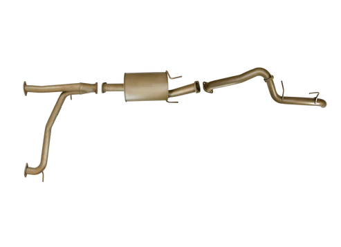 Nissan Patrol Y62 5.6 Litre V8 2013 to current - Single 3" Cat Back Kit without Rear Muffler