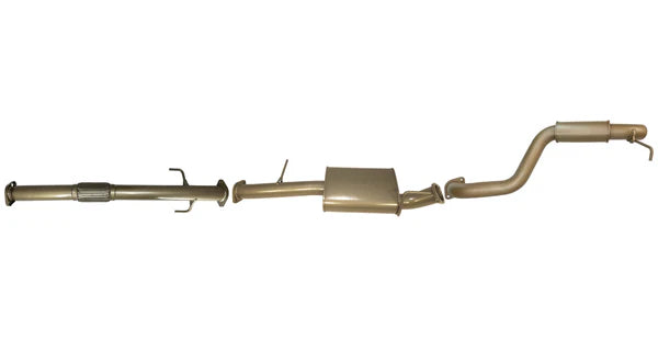 Mitsubishi Pajero Sport QE 2.4L Turbo Diesel (4N15) 2015 to 2019 - Single 3" (DPF Back) Exhaust System with Centre Muffler & Rear Resonator