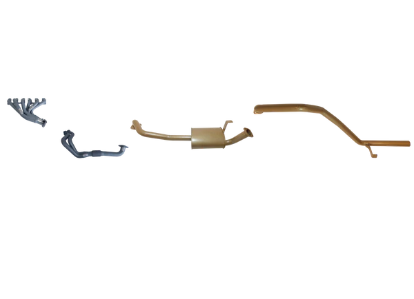 Toyota Landcruiser 80 Series 6 Cyl 4.2L 1HZ Diesel 1989/1997 Non Turbo - Single 2 1/2" with Headers Kit