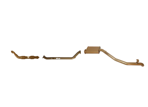 Toyota Landcruiser 70/79 Series V8 4.5L Single Turbo Dual Cab Ute October 2012 to August 2016 (without DPF/Air Purifier) - Single 3" With CAT and Muffler Kit