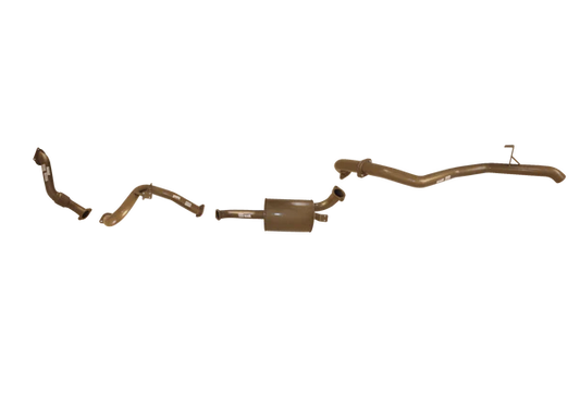 Toyota Landcruiser 80 Series 4.2L Turbo Diesel 1990 to 1997 Factory Turbo Back - Single 3" Kit