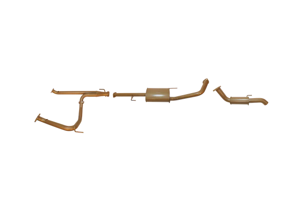 Toyota Prado 120 Series 4L V6 Petrol 2002 to 2009 - Single 2 1/2" with CAT Delete Kit