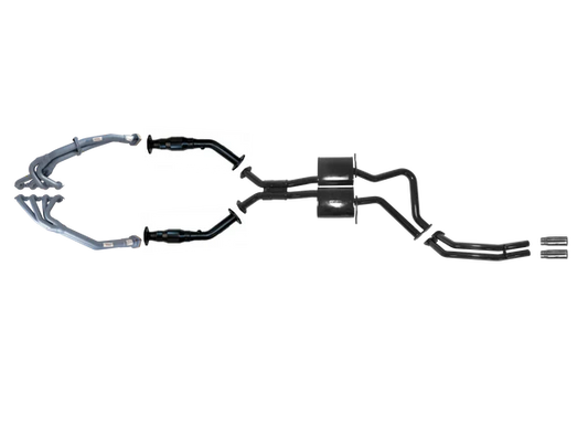 HSV VZ 6.0L 8 Cylinder Try-Y Headers 2 1/2 Inch System With Rear Pipe Only