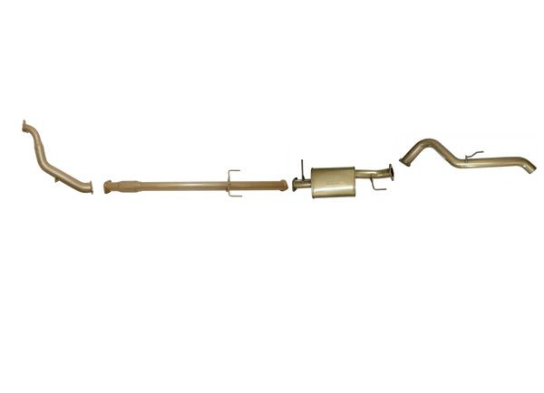 Mitsubishi Triton ML/MN 2.5L TD Dual Cab 2008 to 2015 - Single 3" with Rear Pipe Only Option Kit.