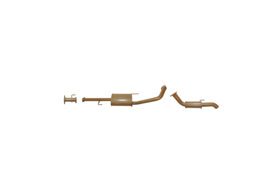 Toyota Prado 120 Series 4L V6 Petrol 2002 to 2009 - Single 2 1/2" CAT Back Kit
