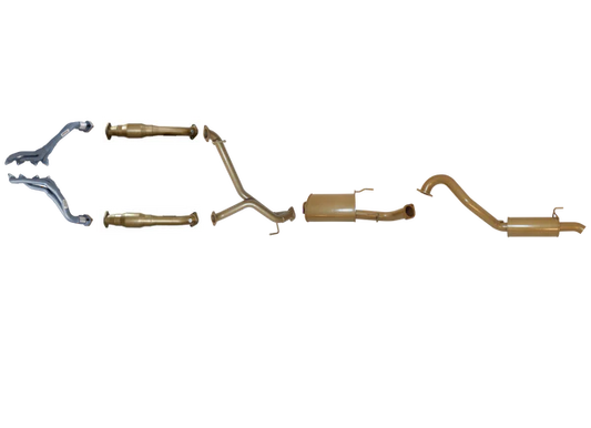 Toyota Landcruiser 100 Series V8 4.7L Petrol 1998/2008 - Single 3" with Cats and Headers Kit.