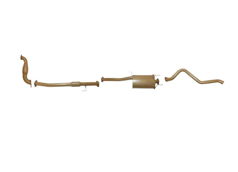 Isuzu D-MAX 3L (4JJ1-TCX) RT July 2012 to 2017 Pre DPF Model - Turbo Back Exhaust Single 3" with CAT Kit