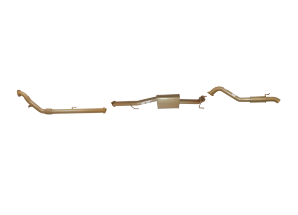 Toyota Hilux 150 Series 3L TD D-4D (1KD-FTV) 2005 to Sep 2015 - Single 3" with Centre Muffler Kit