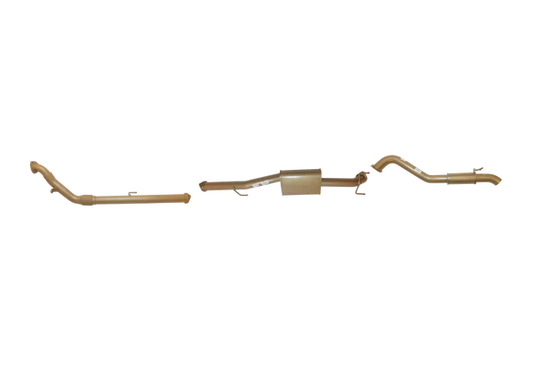Toyota Hilux 150 Series 3L TD D-4D (1KD-FTV) 2005 to Sep 2015 - Single 3" with Centre Muffler Kit