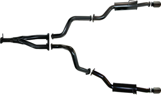 DT 2021-Present Ram 1500 3" Cat Back Exhaust with Rear Muffler Kit