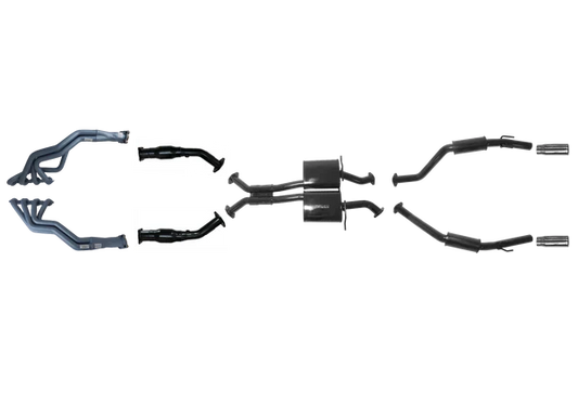 Holden 2005 - 06 CV8Z Monaro Duel Outlet 1 7/8 Tuned Headers 2 1/2 Inch System