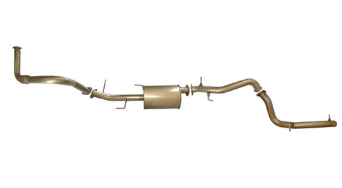 Mitsubishi Pajero NM (4M41T) 3.2L Turbo Diesel May 2000 to Oct 2002 - 3 Inch Turbo Back Exhaust System with Centre Muffler