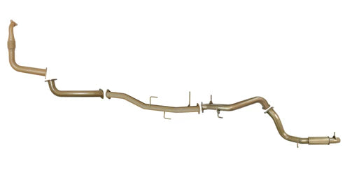 Mitsubishi Pajero NW (4M41T) 3.2L Turbo Diesel June 2012 to Nov 2016 - 3 Inch Turbo Back Exhaust System with Rear Resonator