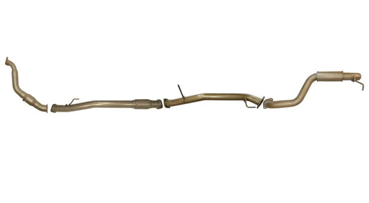 Mitsubishi Challenger PB/PC 2.5L (4D56T) 2009-2015 Manual - Single 3" Exhaust System with Cat and Resonator
