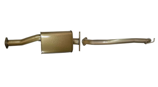 Mazda BT-50 3.2L (P5AT) TD 2016 to 2020 DPF Model - Single 3" (DPF Back) Exhaust System With Muffler