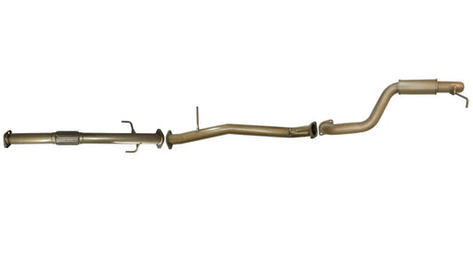 Mitsubishi Pajero Sport QF 2.4L Turbo Diesel (4N15) 2020 to 2025 - Single 3" (DPF Back) Exhaust System with Rear Resonator Only