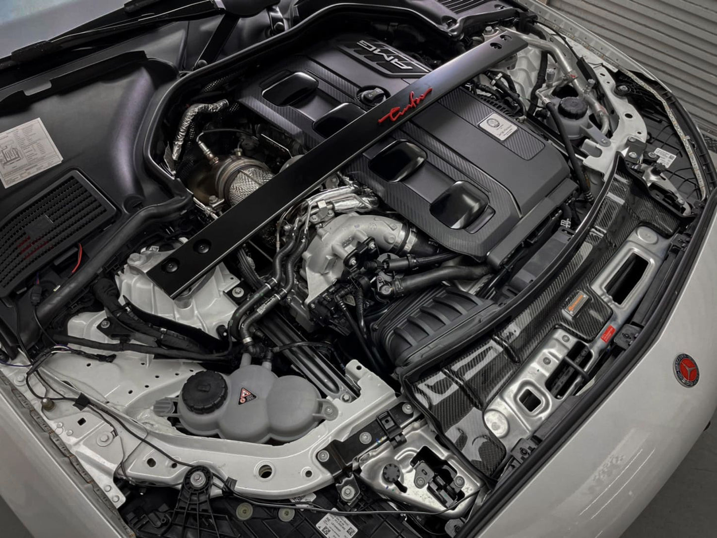 Mercedes-Benz W206 C43 (M139) ARMASPEED Carbon Fiber Cold Air Intake