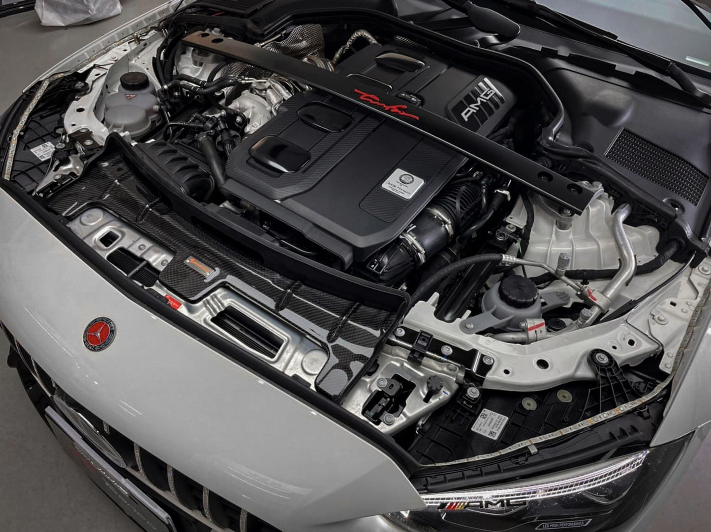 Mercedes-Benz W206 C43 (M139) ARMASPEED Carbon Fiber Cold Air Intake