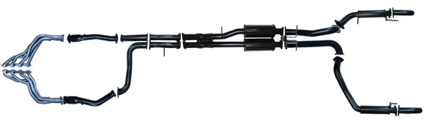 Chevrolet Silverado 1500 Full 3" Exhaust Kit with Rear Resonators