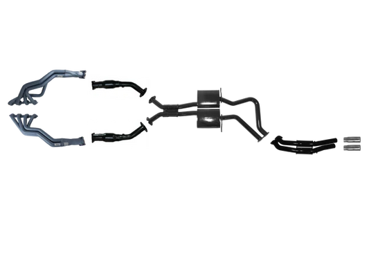 Holden 2001 - 2005 CV8 Monaro Single Outlet 1 3/4" Tuned Headers 2 1/2 Inch System