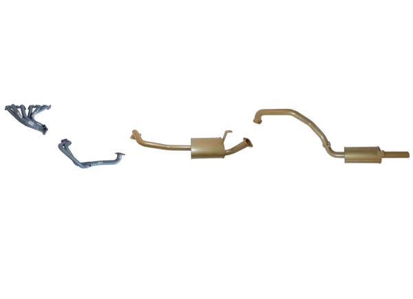 Toyota Landcruiser 80 Series 6 Cyl 4.5L Petrol 1989/1997 - Single 2 1/2" with Headers Kit