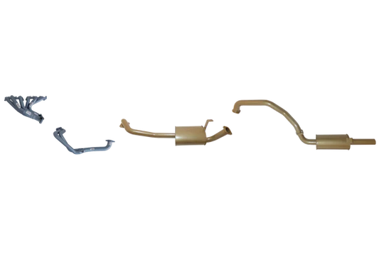 Toyota Landcruiser 80 Series 6 Cyl 4.5L Petrol 1989/1997 - Single 2 1/2" with Headers Kit