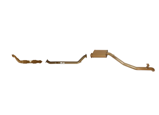Toyota Landcruiser 70/79 Series V8 4.5L Single Turbo Dual Cab Ute October 2012 to August 2016 (without DPF/Air Purifier) - Single 3" With CAT and Muffler Kit