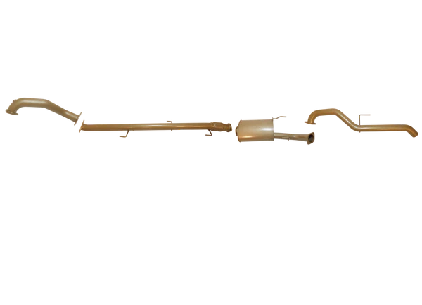 Nissan Navara D40 Manual 3L V6 TD STX550 & STX Oct 2010 to 2016 (without DPF/Air Purifier) - Single 3" Kit