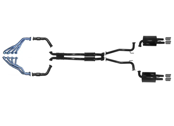 HSV E1 VE 8 Cylinder 6.0L / 6.2L Gen IV, LS2, LS3, Tri-Y Headers 3" Inch System