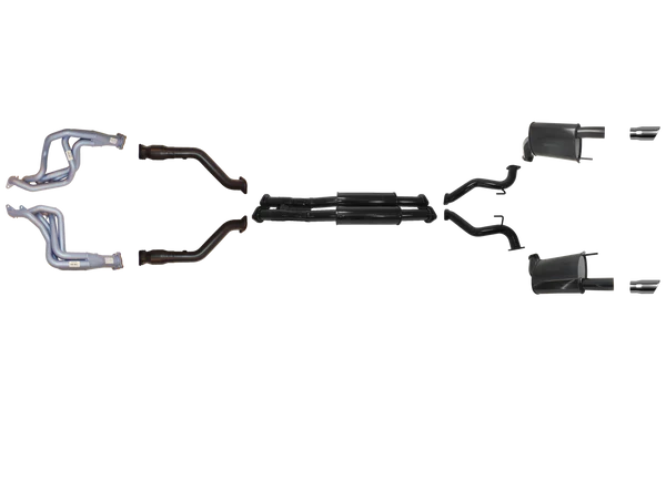 Ford Mustang Coupe 2015 to 2017 5.0L Headers, Cats And Twin 3"Inch System RH Drive Only