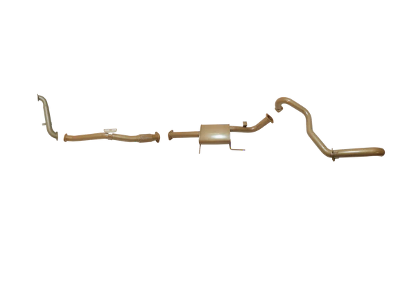 Nissan Patrol GU MKII Ute & Wagon 3L TD Mk I & Mk II 2000 to 2016 (without DPF/Air Purifier) - Single 3" with Rear Pipe Only Option Kit.