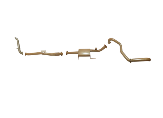 Nissan Patrol GU MKII Ute & Wagon 3L TD Mk I & Mk II 2000 to 2016 (without DPF/Air Purifier) - Single 3" with Rear Pipe Only Option Kit.
